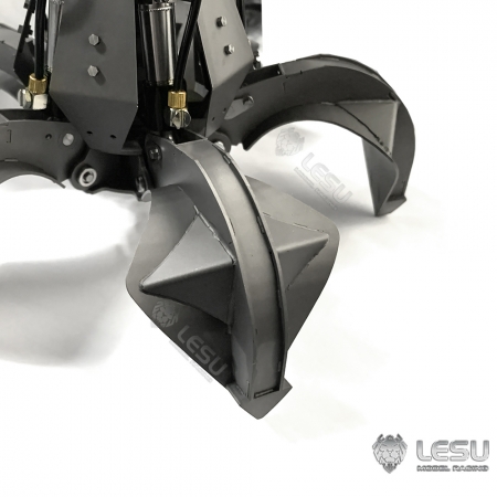 Preview: Hydraulischer Schrottgreifer für Lesu Bagger